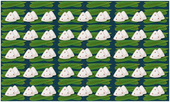 digital textile design of art on leaves