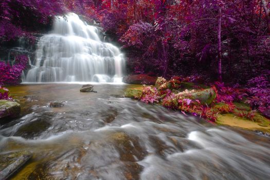 Man Daeng Waterfall in Kok Sathon, Dan Sai, Loei , Thailand