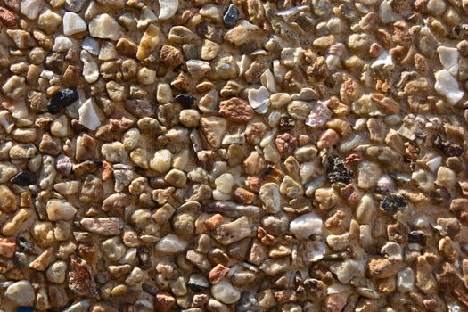 close up sand background for mix concrete in construction industrial