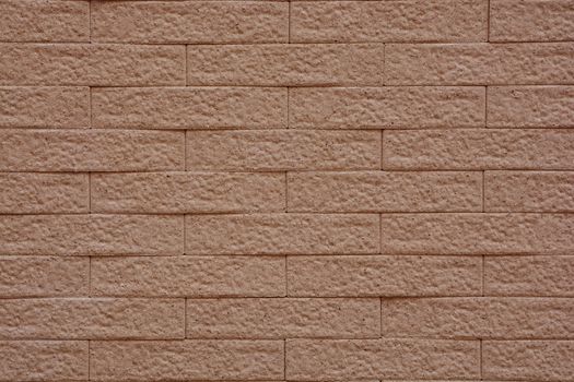 background and texture of vintage style decorative brown brick wall