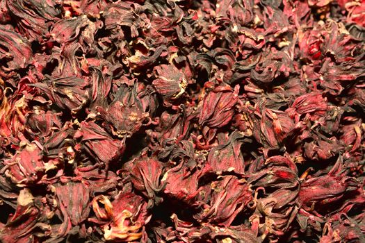 Roselle texture,Roselle dry * * note deep of field