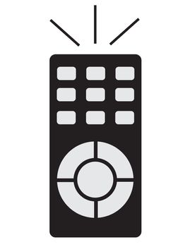 remote icon on white background. flat style. remote icon for your web site design, logo, app, UI. remote symbol.