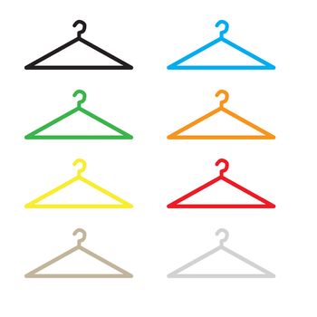 hanger icon on white background. flat style. hanger icon for your web site design, logo, app, UI. hanger symbol.

