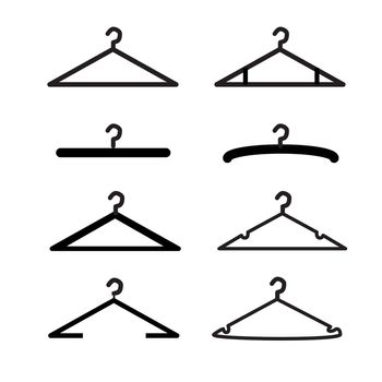 hanger icon on white background. flat style. hanger icon for your web site design, logo, app, UI. hanger symbol.