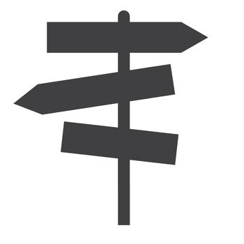 sign road icon on white background. flat style. sign road icon for your web site design, logo, app, UI. sign road symbol.
