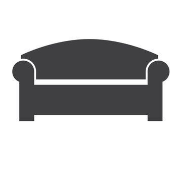 sofa icon on white background. flat style. sofa icon for your web site design, logo, app, UI. forniture symbol. 