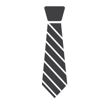 tie icon isolated on white background. tie sign. flat style. tie icon for your web site design, logo, app, UI.