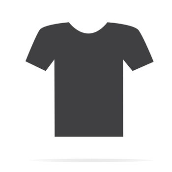 T-shirt Icon on white background. T-shirt Icon sign. T-shirt icon for your web site design, logo, app, UI.