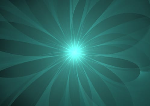 Gentle and soft fractal flowers computer generated image for logo, design concepts, web, prints, posters. Flower background