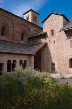 abbey of boscodon,hautes alpes,france