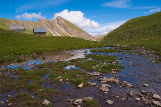 vallon of eyguettes,crevoux,hautes alpes,france