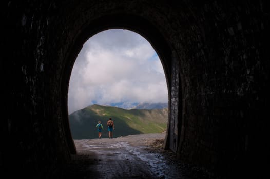 tunnel of parpaillon,crevoux,hautes alpes,france