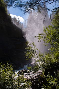 waterfall,la thuile,val d'aoste,italy