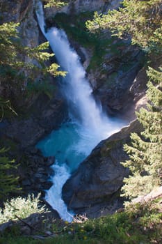 waterfall,la thuile,val d'aoste,italy