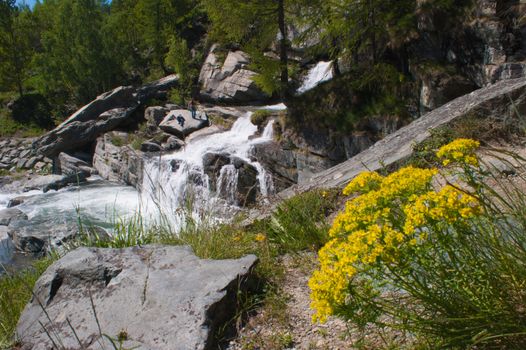 waterfall,lillaz,cogne,val of aosta,italy