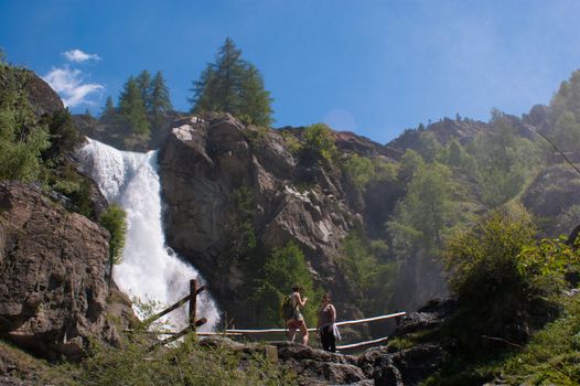 waterfall,lillaz,cogne,val d'aosta,italy