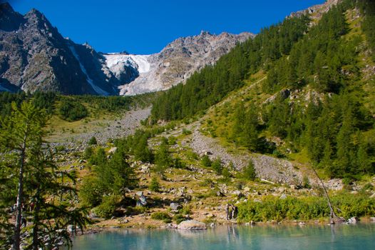 lac de la douche,monetier,hautes alpes,france