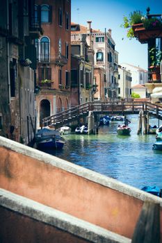 Venice Canal and gondola's