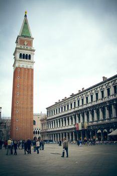 San Marco in Venice at dusk