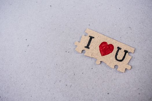 Meaning paper jigsaw puzzles i love you and paper backgrounds