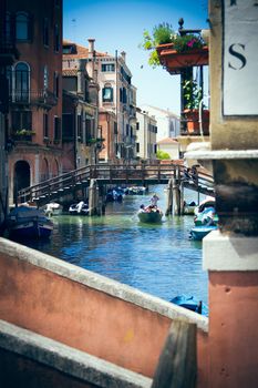 Venice Canal and gondola's