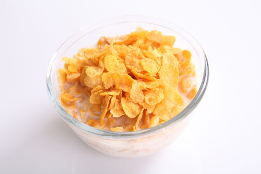 cereal isolated in white background