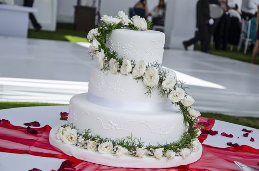 The wedding cake