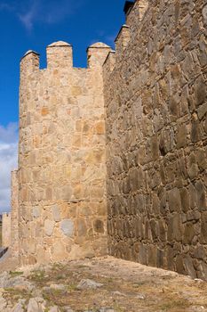 Ancient fortification of Avila, Castile and Leon, Spain