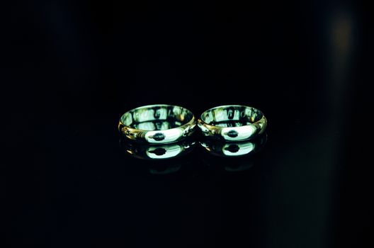 Two grooms engagement rings