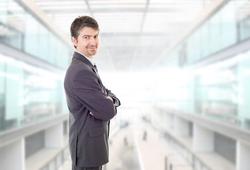 young business man portrait at the office