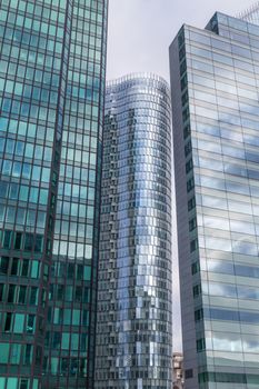 PARIS, FRANCE - Modern office building of the Business Center Tour, in La Defense business district, Paris, France