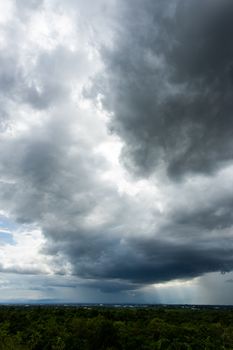 thunder storm sky Rain clouds