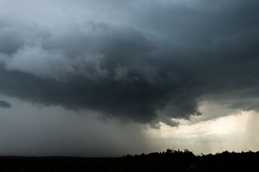 thunder storm sky Rain clouds