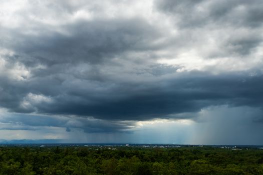 thunder storm sky Rain clouds