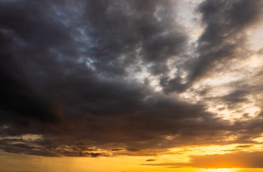 thunder storm sky Rain clouds