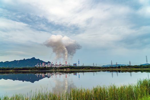 Mae Moh coal power plant in Lampang, Thailand