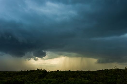 thunder storm sky Rain clouds