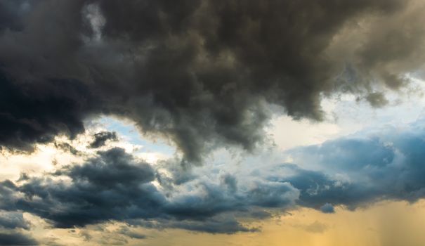 thunder storm sky Rain clouds