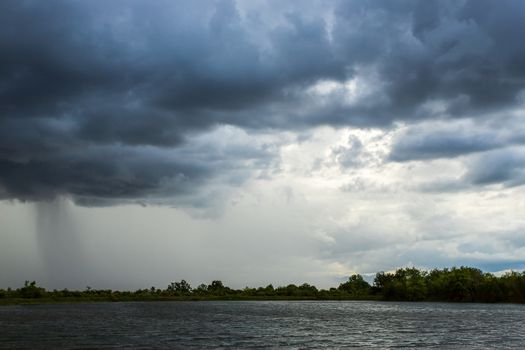 thunder storm sky Rain clouds