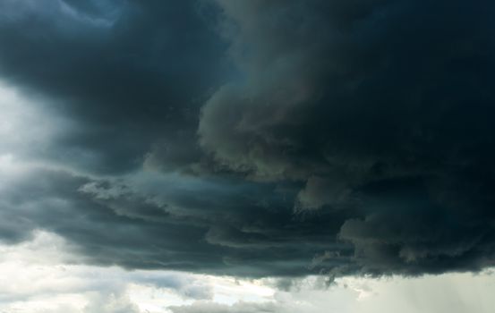 thunder storm sky Rain clouds