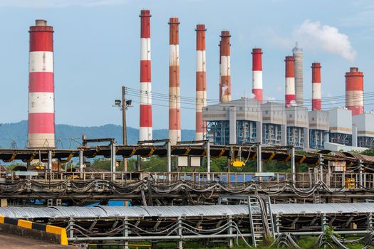 Mine Mae Moh coal-fired power plant in Thailand