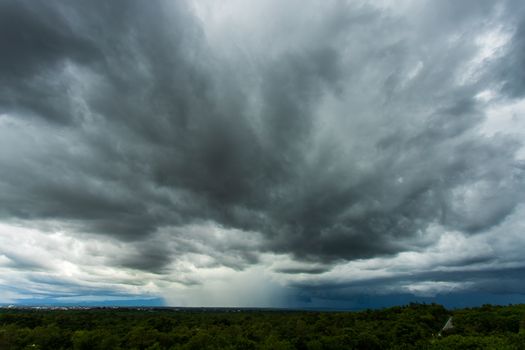 thunder storm sky Rain clouds