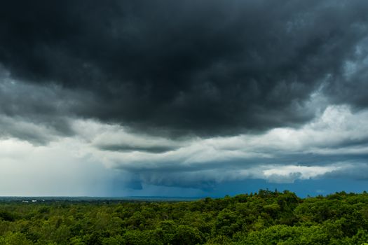 thunder storm sky Rain clouds