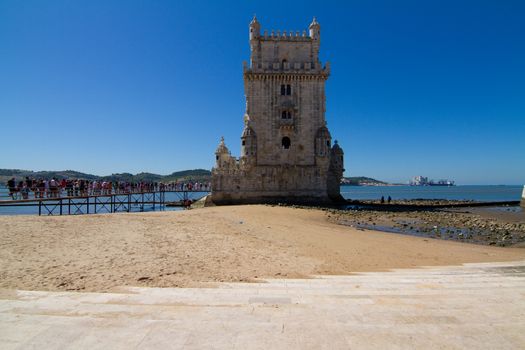 The streets of Lisbon in Portugal