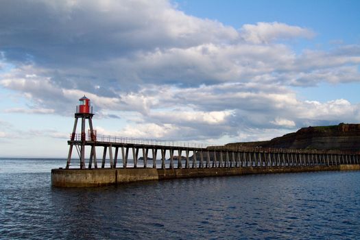 Whitby town in England