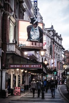 Michael Jackson Thriller Live at London's West End during the evening