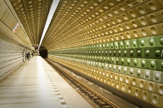 Underground Train Station