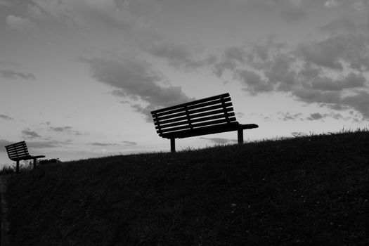 An empty bench