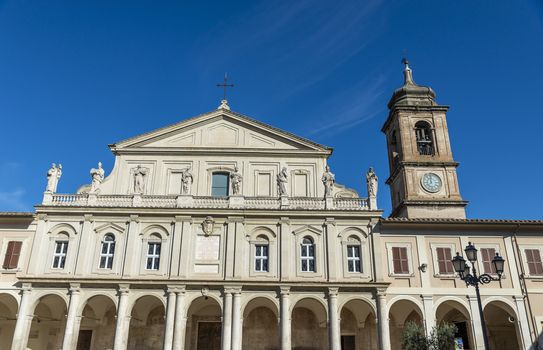 terni,italy june 12 2020 :terni cathedral in the historic center of the 700s