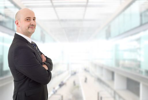 happy business man portrait at the office